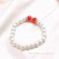 Pearl Bracelet Wholesale Crystal Bead Bangle Wedding Jewelry